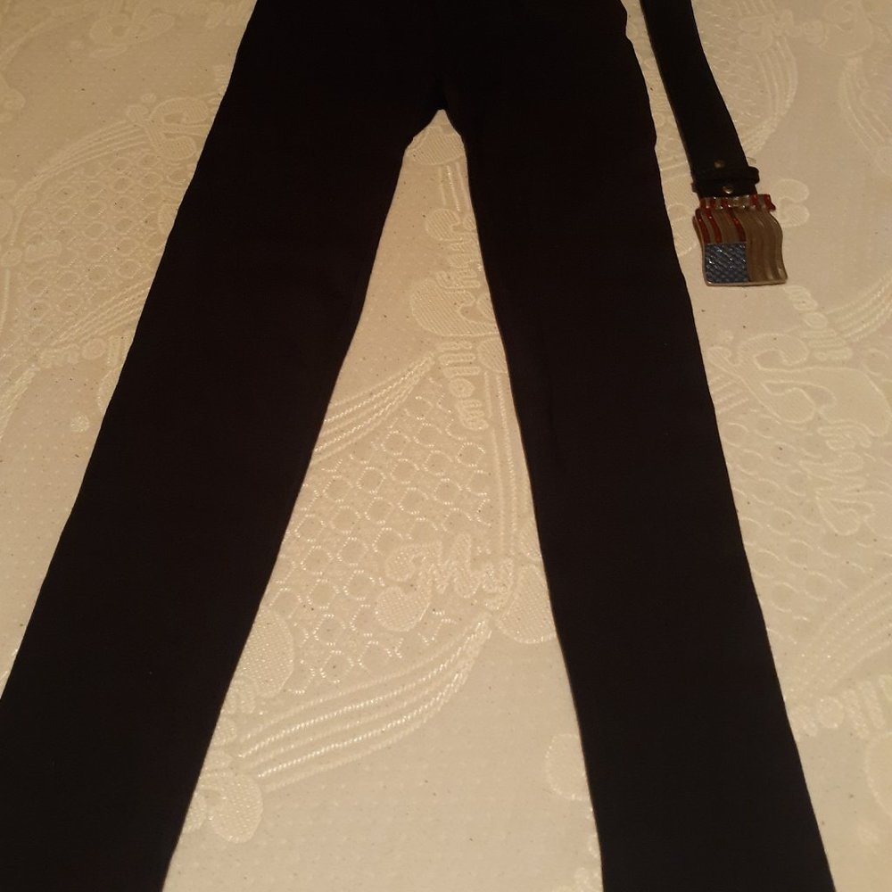 Girls leggings, belt, necklace, book